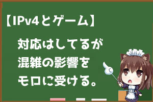 IPv4とゲーム